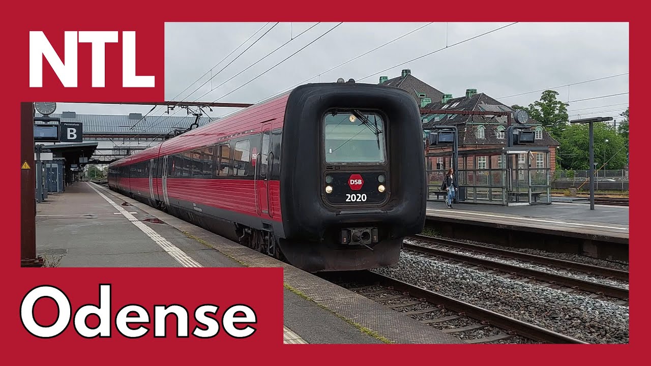 Tog i Danmark - Odense / Trains in Denmark - Odense (Juni 2022)