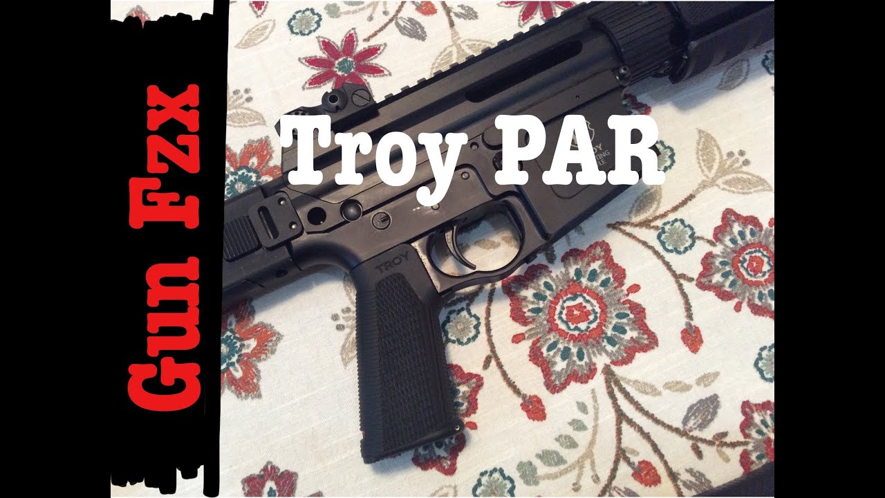 Troy Pump Action AR Rifle - A Quick Look