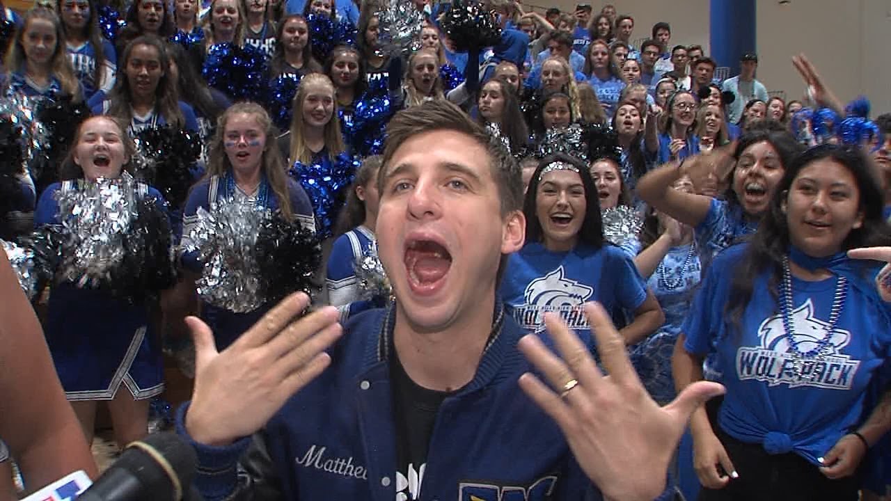Week 2 Corvette Diner Alarm Clock Pep Rally: West Hills H.S.
