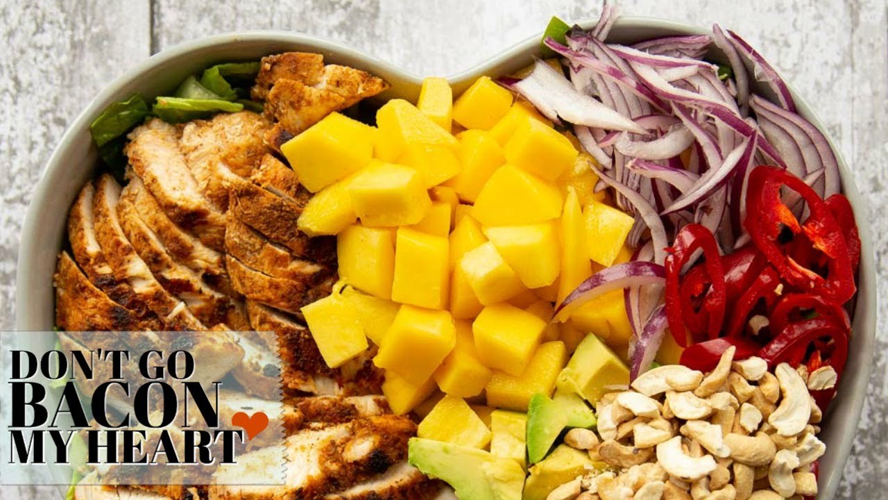 Spicy Mango Chicken Salad