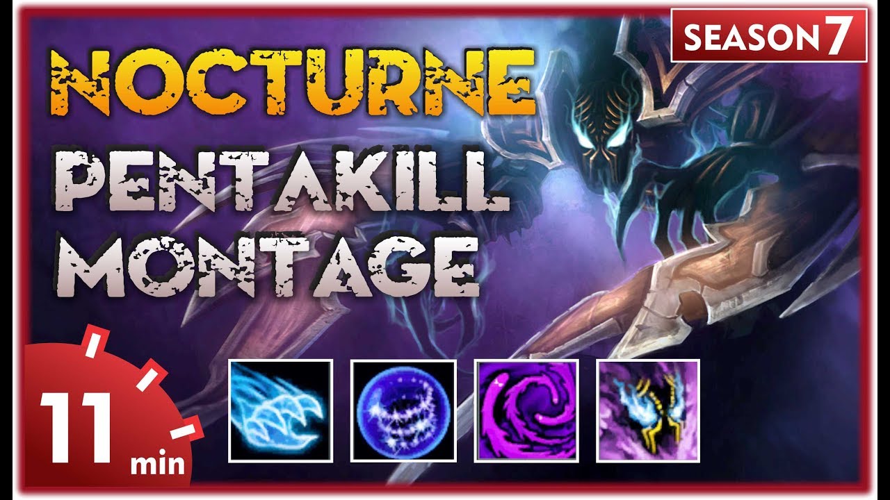 Nocturne Montage | Best Nocturne Plays S7 | Best of Nocturne | Nocturne Jungle | League of Legends