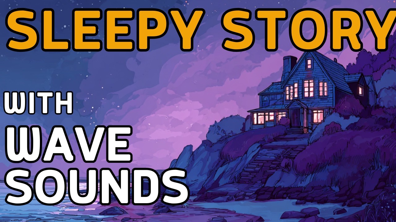 Sleepy Story and Calming WAVE Sounds 😴 A Restful Day on the Island 😴 DEEP SLEEP