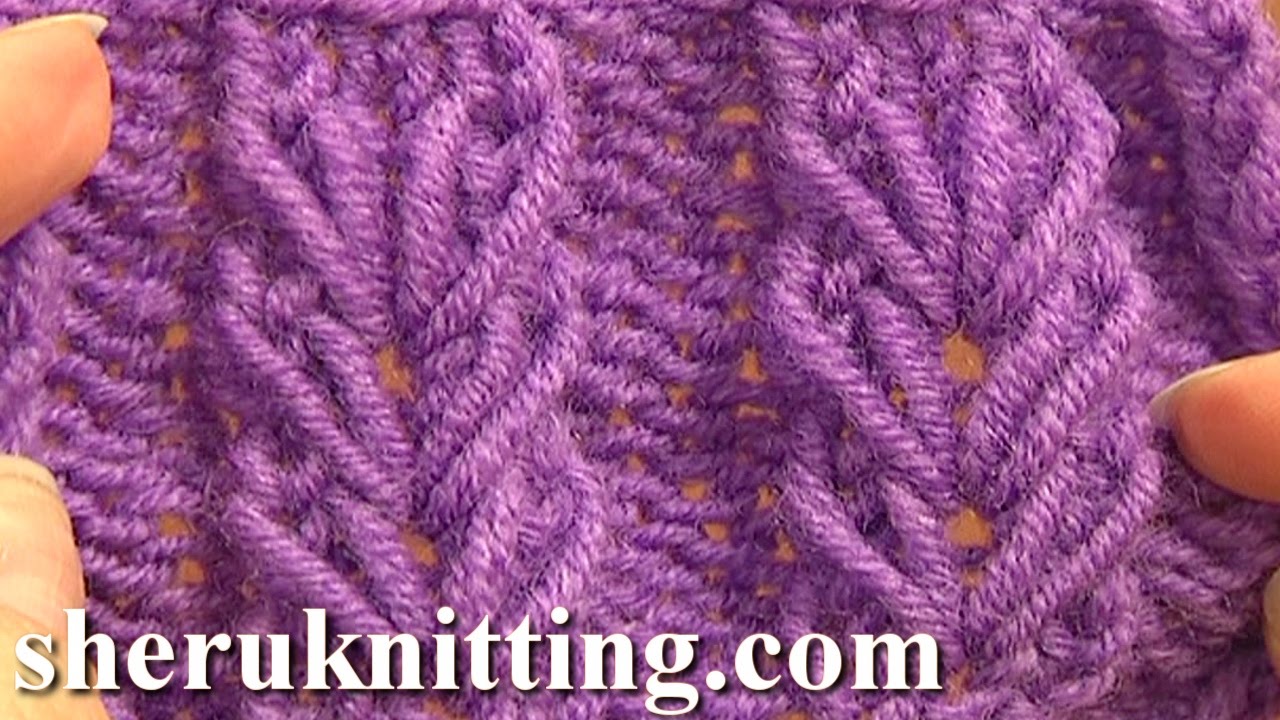 Wheat Ear Loop Stitch Pattern