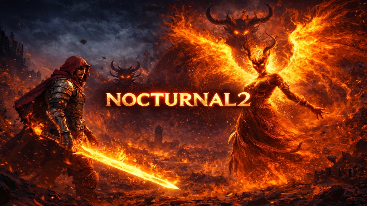 NOCTURNAL 2 - First Gameplay NEW Metroidvania Action RPG