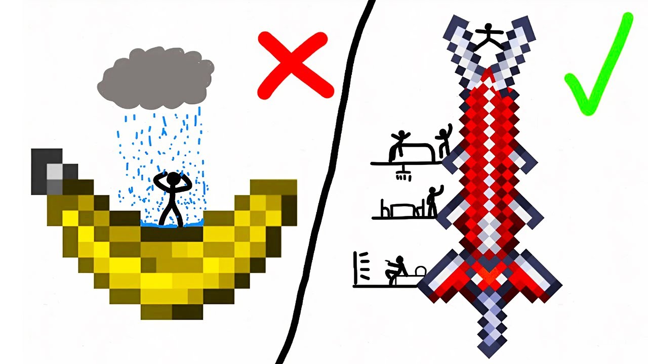 10 лучших предметов для жизни в Terraria