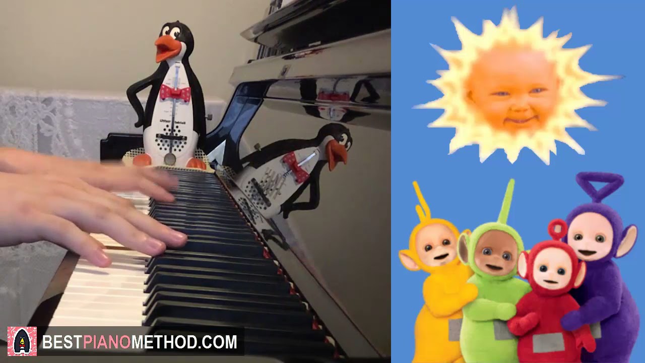 Teletubbies - Theme Song (Piano Cover by Amosdoll)