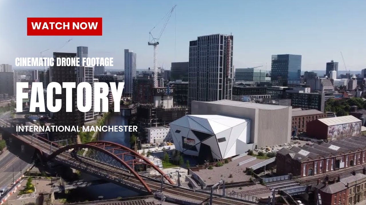 Union Building Construction Manchester – Drone Footage 2023