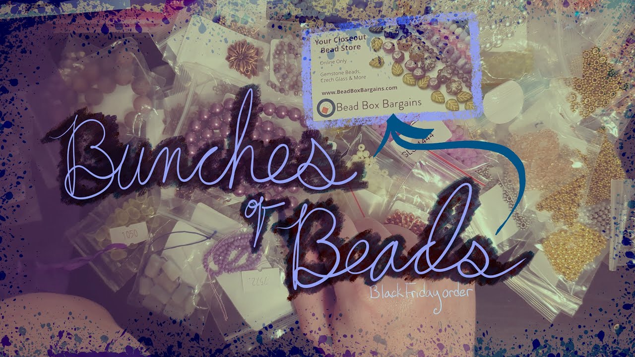 bunches of beads from Bead Box Bargains (bead haul!) | AgAuCu