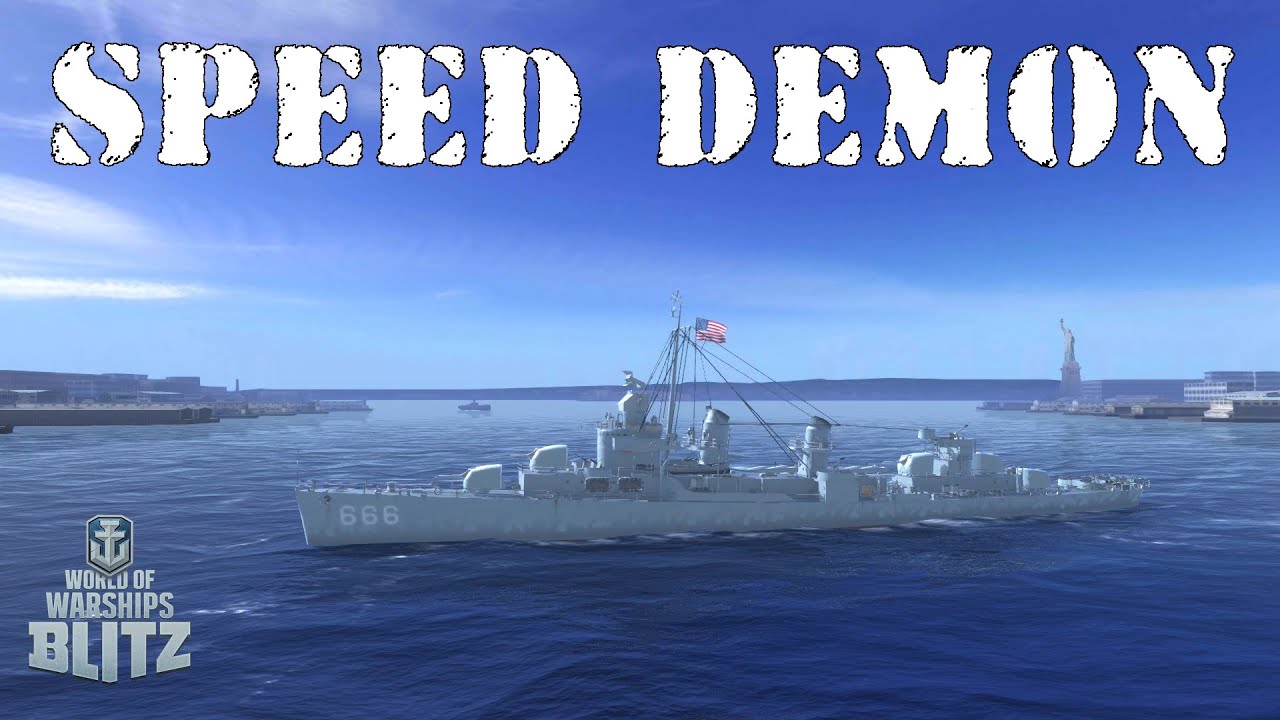 Обзор американского премиум-эсминца «Black» — World of Warships Blitz