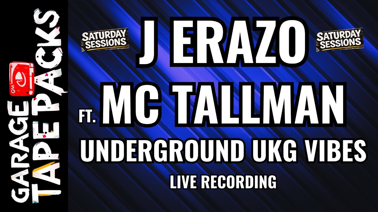 🔴 J Erazo ft. MC Tallman – Underground UKG Vibes | Exclusive Live Recording | 2026