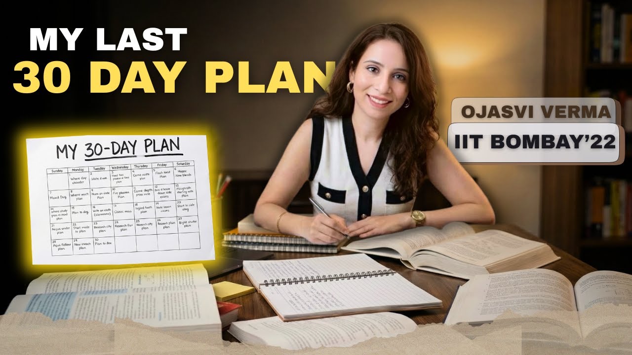 🚨 LAST 30 Days Strategy for GATE 2026 | Do THIS to Crack IIT! ⚡