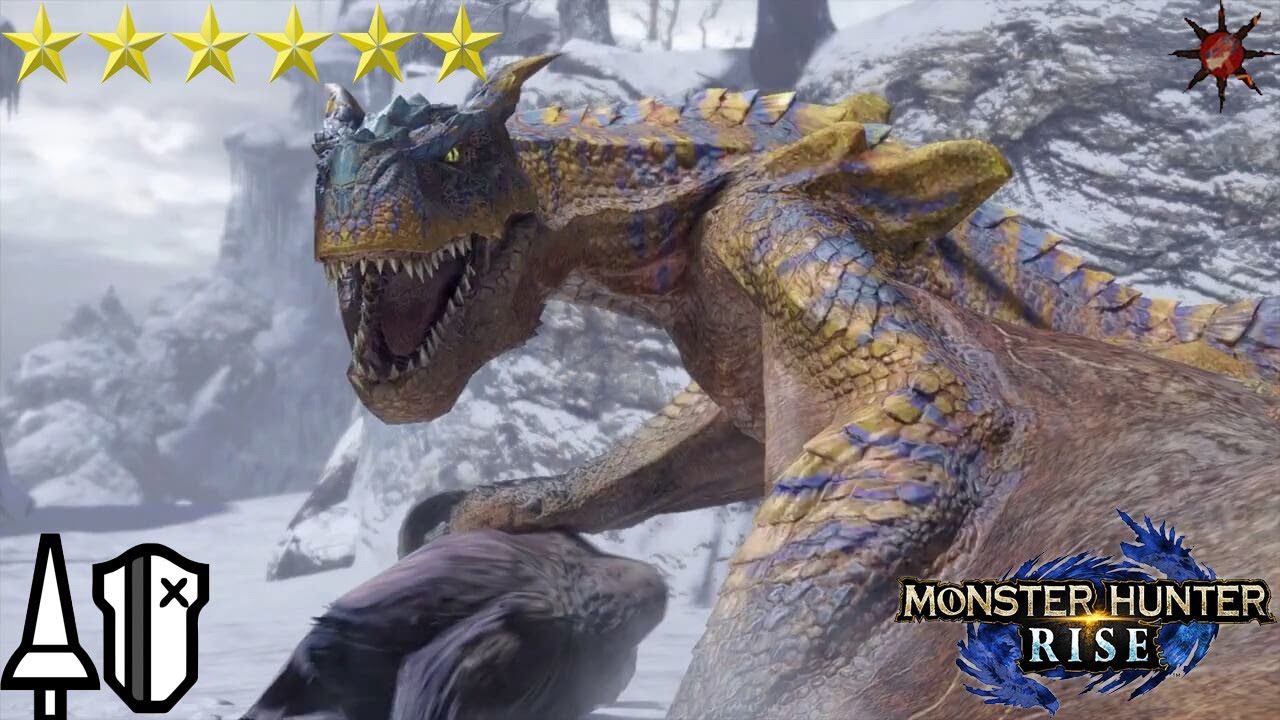 [MH Rise] Tigrex with Lance, Village 6* Thundering Voice