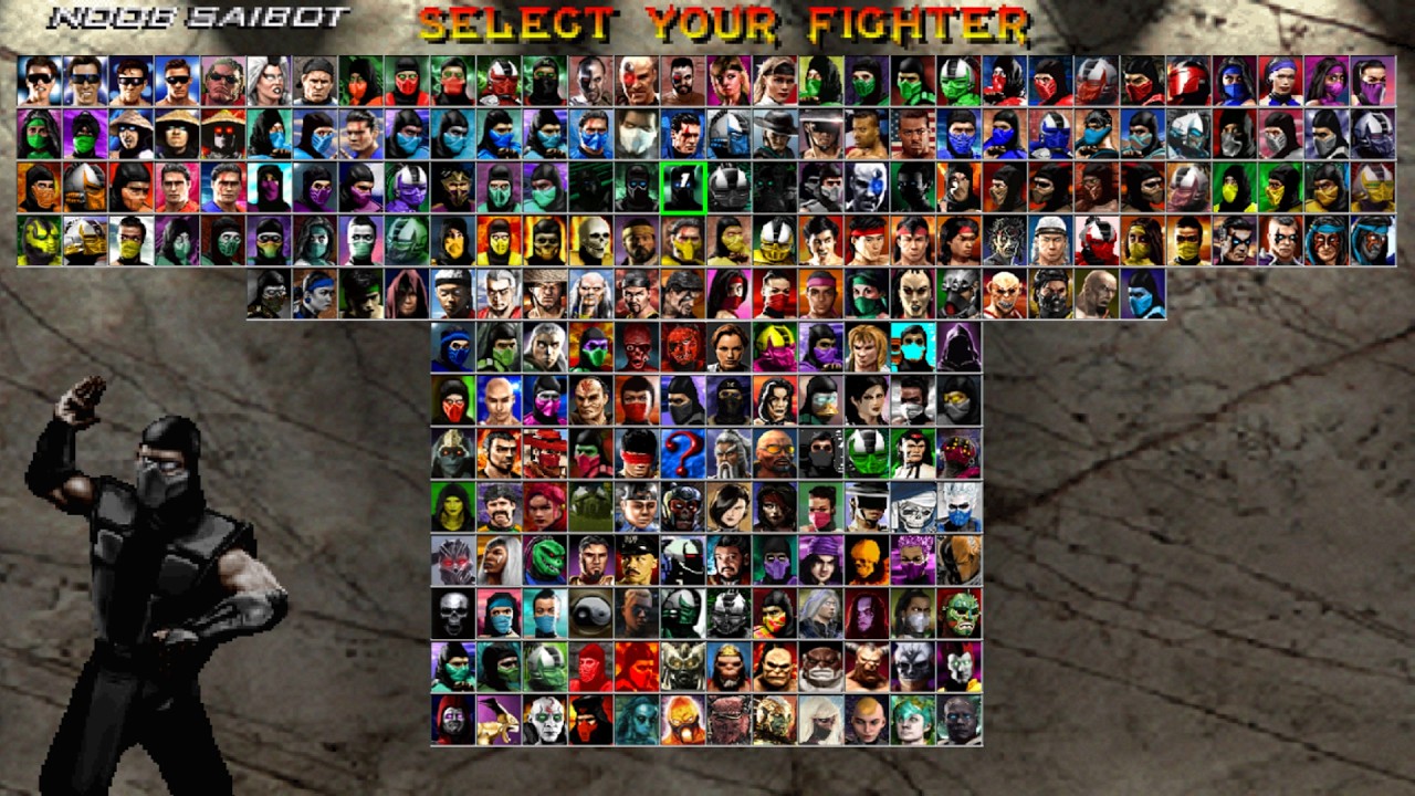 Mortal Kombat Project Expanded Plus Ultimate V1.1 Прохождение игры за Нуб Сайбота