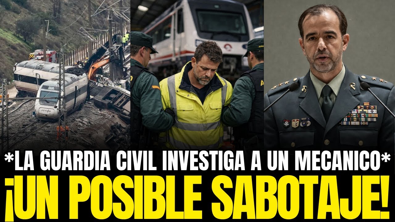 UCO EN ALERTA | La Guardia Civil investiga un posible sabotaje en trenes tras la semana negra