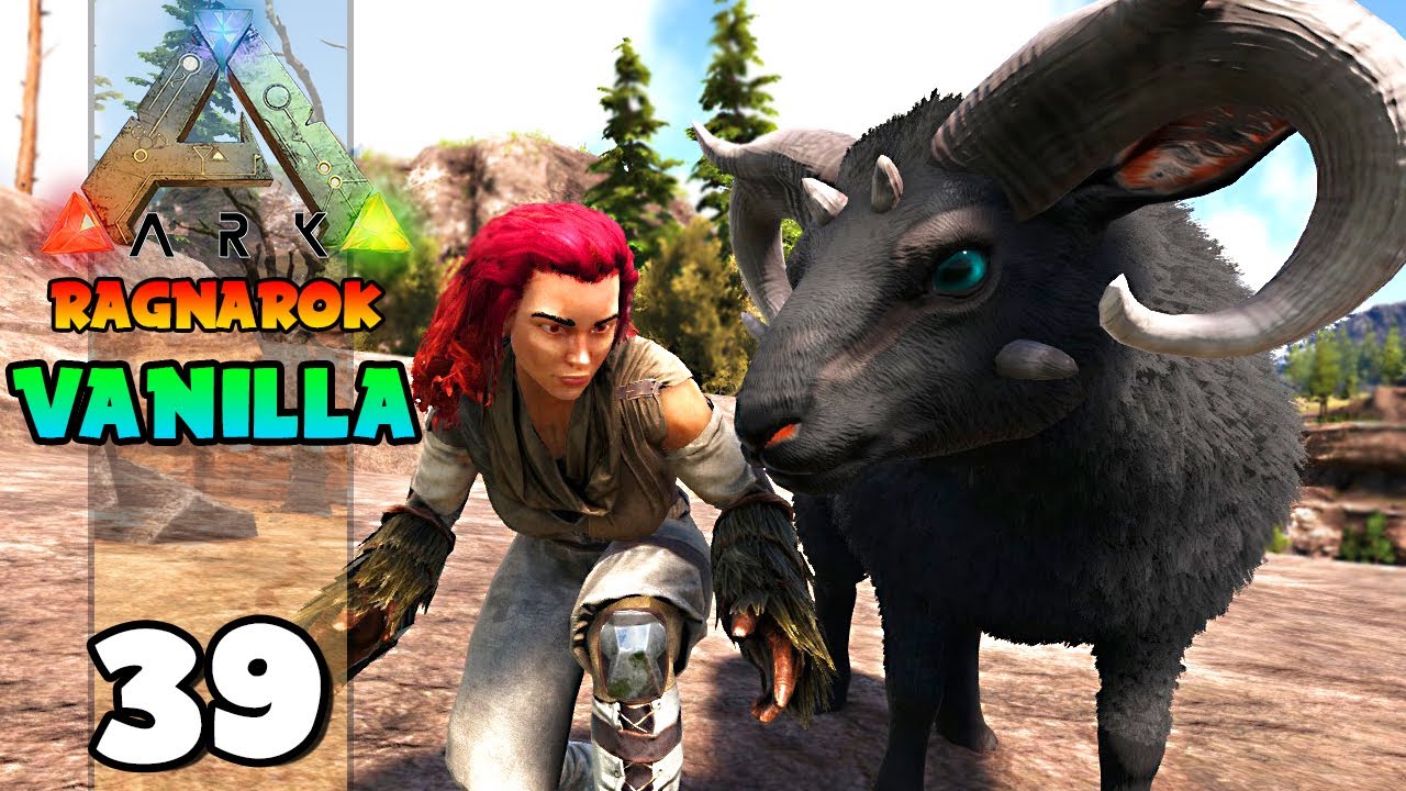 DOMANDO OVELHAS E PRODUZINDO BOLOS!!! ARK: RAGNAROK (VANILLA) 39