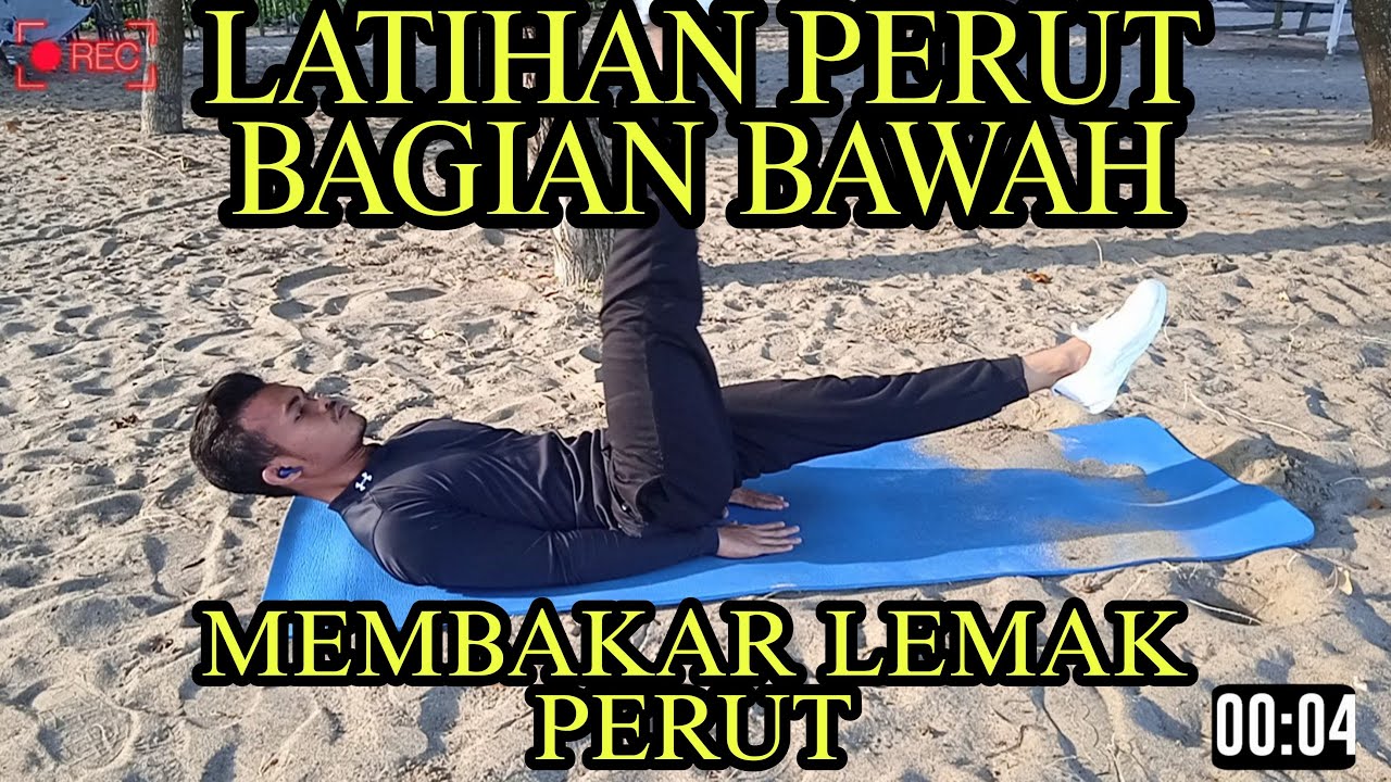 LATIHAN OTOT PERUT BAWAH | MEMBAKAR LEMAK PERUT | MUHAMMAD SYARIF
