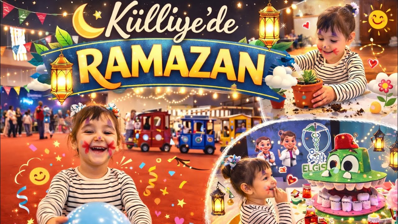 K&Uuml;LLİYE&rsquo;DE &Ccedil;OCUKLAR İ&Ccedil;İN D&Uuml;ZENLENEN RAMAZAN AYI ETKİNLİKLERİNE KATILDIK - eğlenceli &ccedil;ocuk videoları