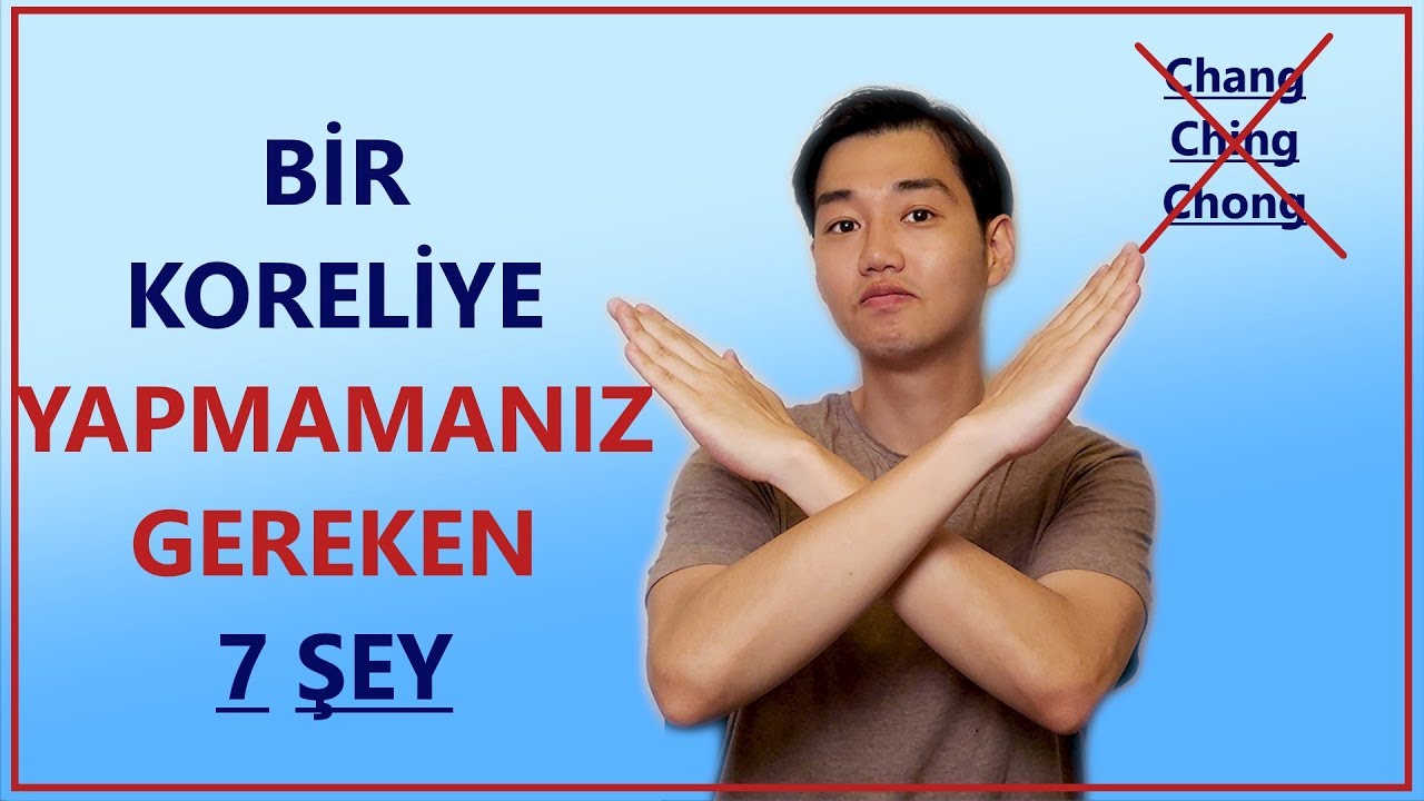 BİR KORELİYE YAPMAMANIZ GEREKEN 7 ŞEY