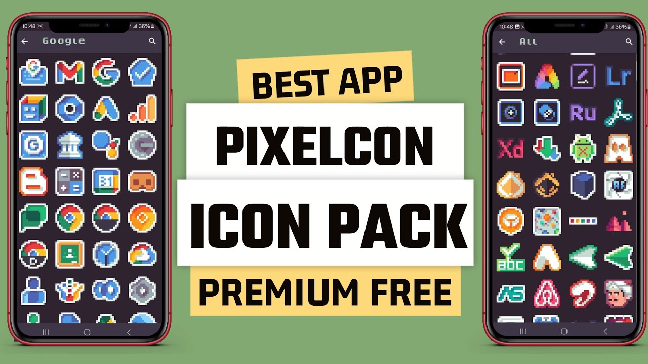 Best Free PixelCon Icon Pack App for Android