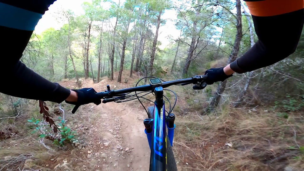 So close to Benidorm. MTB trails. Spain.