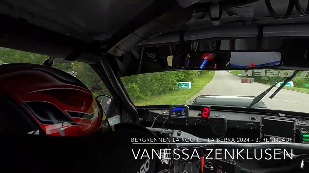 Vanessa Zenklusen - Onboard Bergrennen La Roche - La Berra (CH) 2024