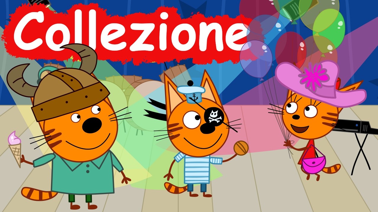 Dolci Gattini, Collezione di cartoni animati per bambini 🤩