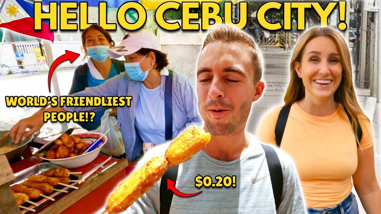 HELLO CEBU CITY! 🇵🇭First Impressions Of The OLDEST City In The Philippines!