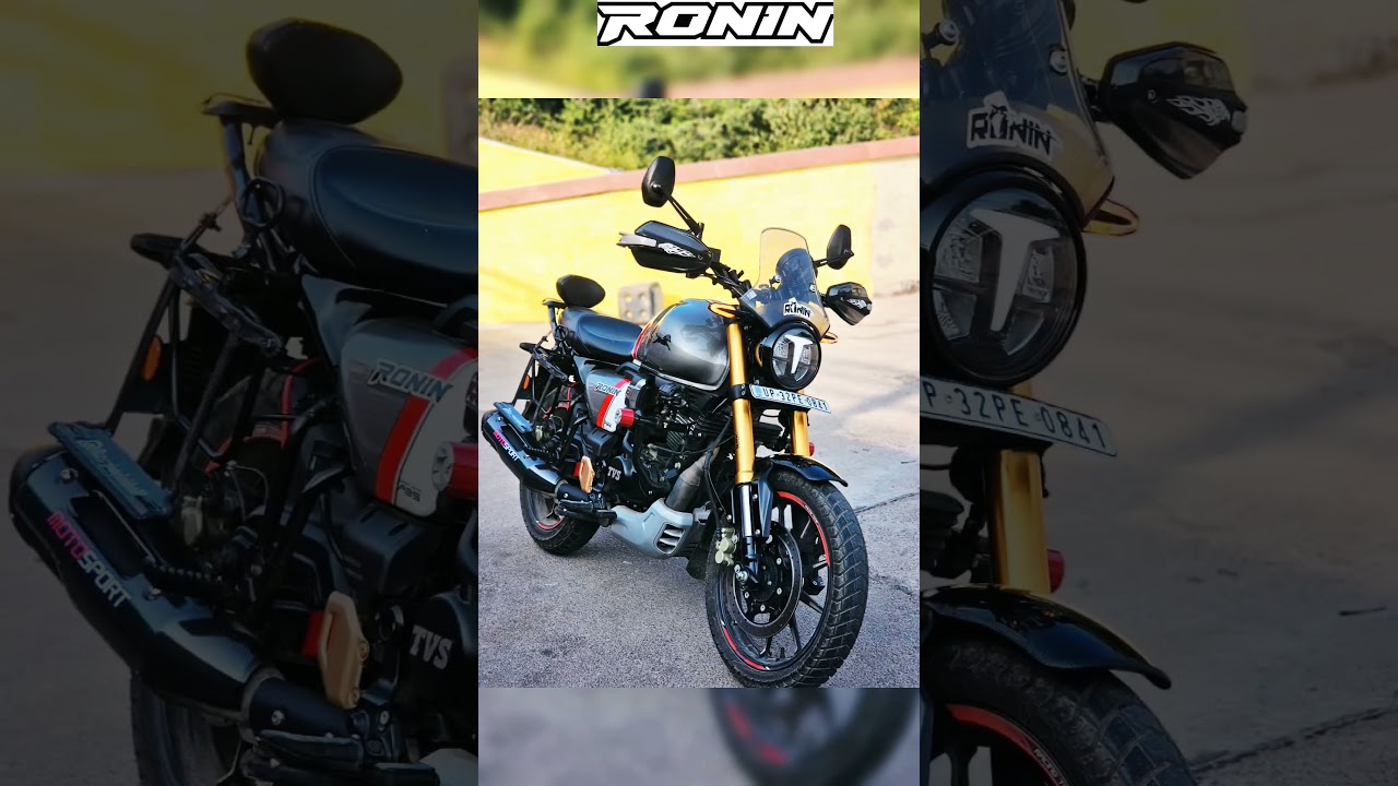 TVS Ronin 225 Special Edition Nimbus Grey (Lucknow) Customized/ Modified #tvsronin225