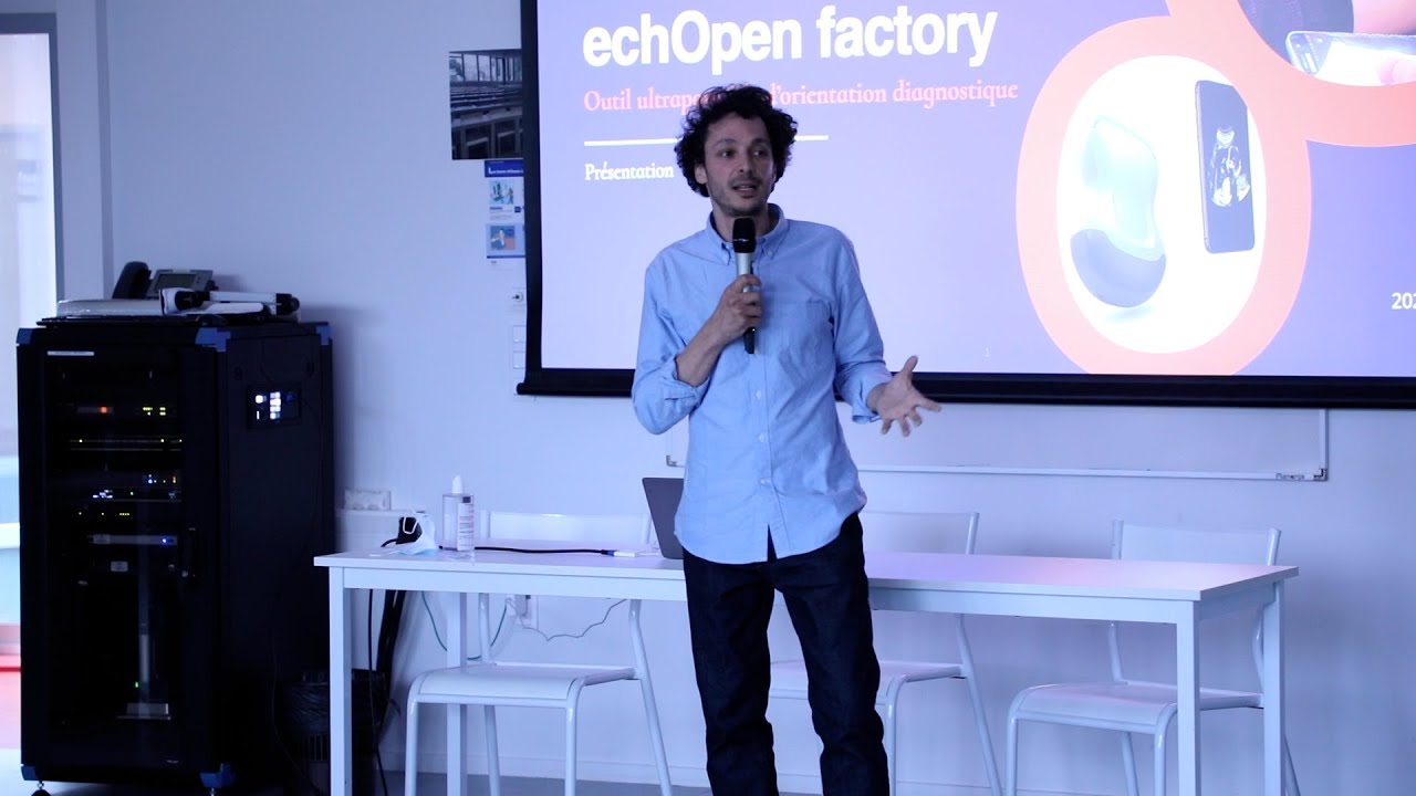 echOpen : une sonde d'échographie ultraportable, simple d'utilisation, connectée et abordable