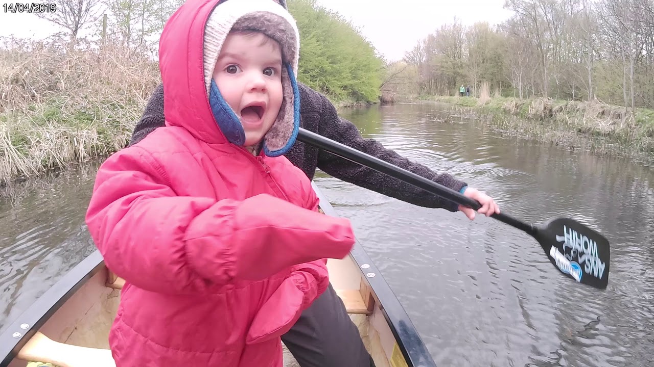 Eric and Nathan canoe adventure