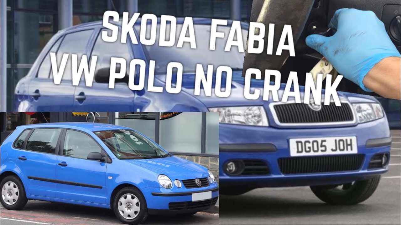 SKODA FABIA VW POLO Won’t Start, Key Turns No Crank “HOW TO REPAIR”