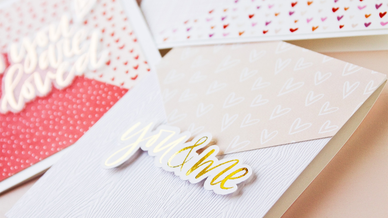 Clean & Simple Hybrid Cardmaking (Printable Patterns + Silhouette Die Cutting)