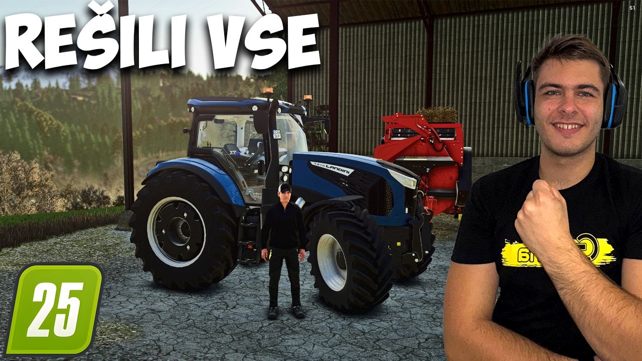 RE&Scaron;ILI SMO VSE SKRIVNOSTI NA PODEŽELJU! (KMETIJA MED VRHOVI #46) [FS25 SLO]