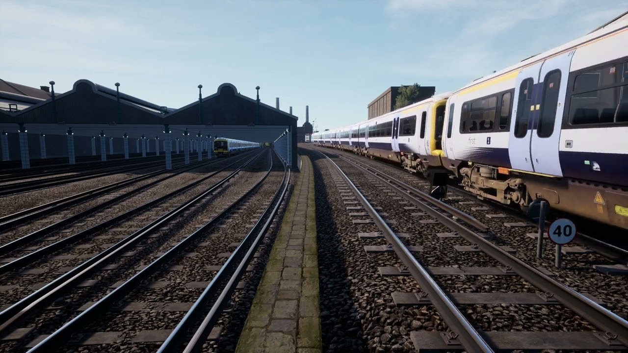 30 minutes @8am at Victoria Carriage Sidings in Train Sim World Brighton Main Line route