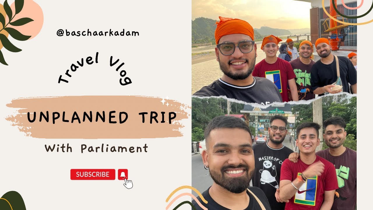 Unplanned Trip | Paonta Sahib | Dehradun Vlog | Dehradun Tourist Places| Sirmour Villa | Chaar Kadam