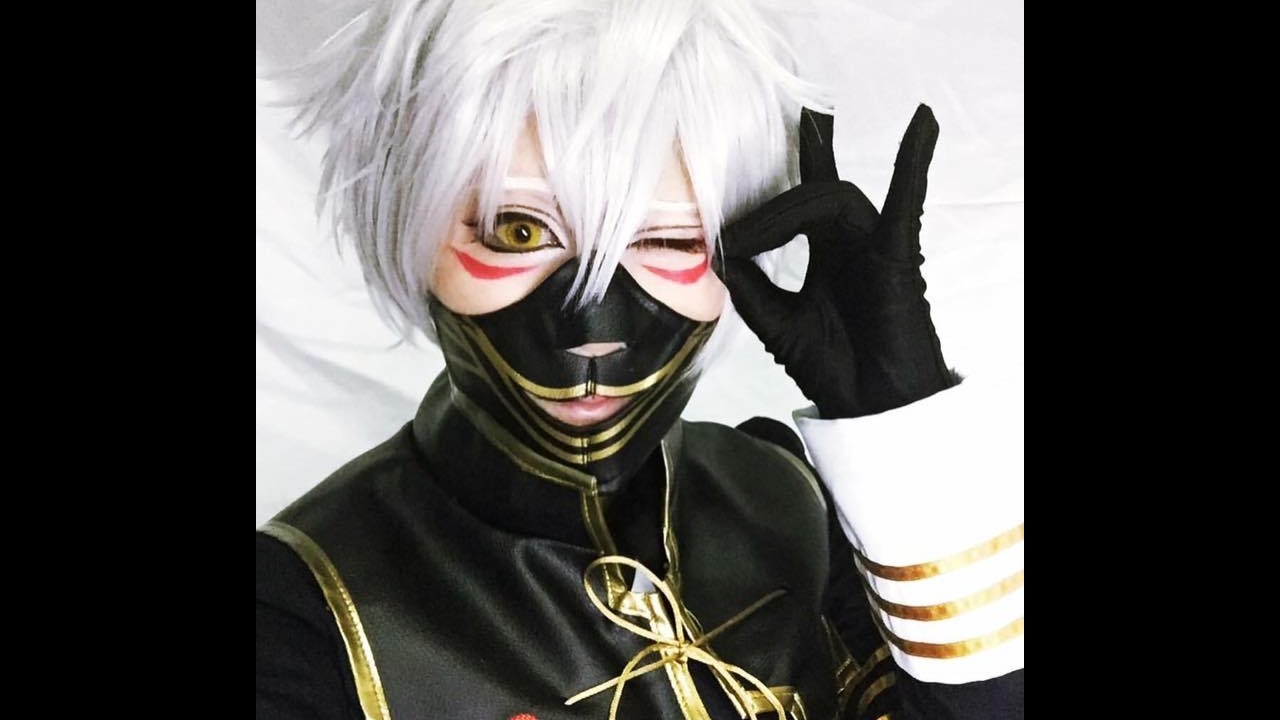 【コスプレメイク】:  鳴狐 (なきぎつね )  - 刀剣乱舞  / Nakigitsune  -  Touken Ranbu Cosplay Makeup Tutorial