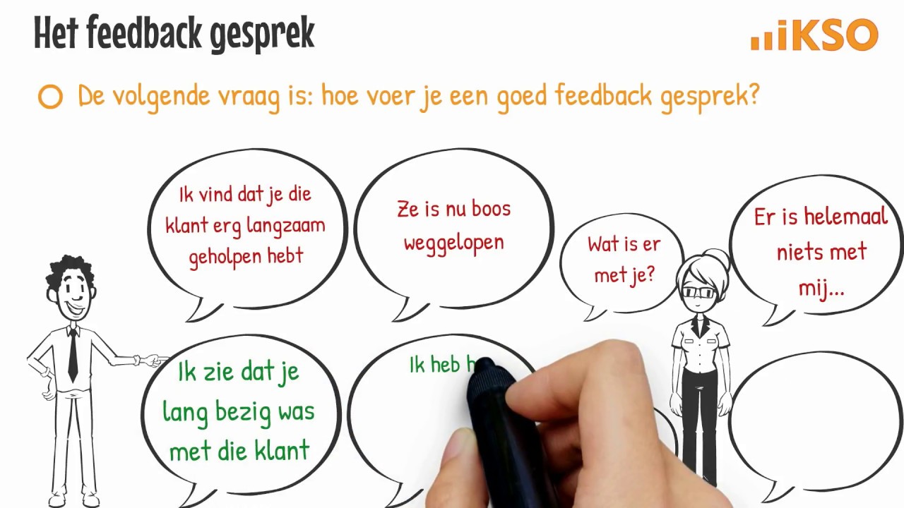 Het feedback gesprek