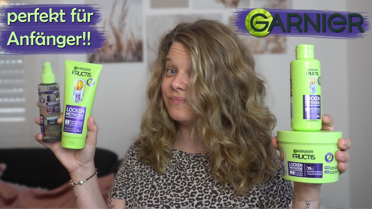 Perfekt für CURLY GIRL METHODE Anfänger - DM Produkte für die Curly Girl Methode - Garnier Locken