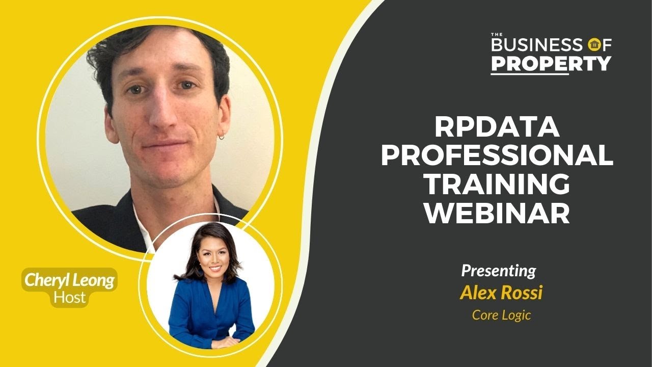 RPData Professional Training Webinar with Alex Rossi | The Business of Property