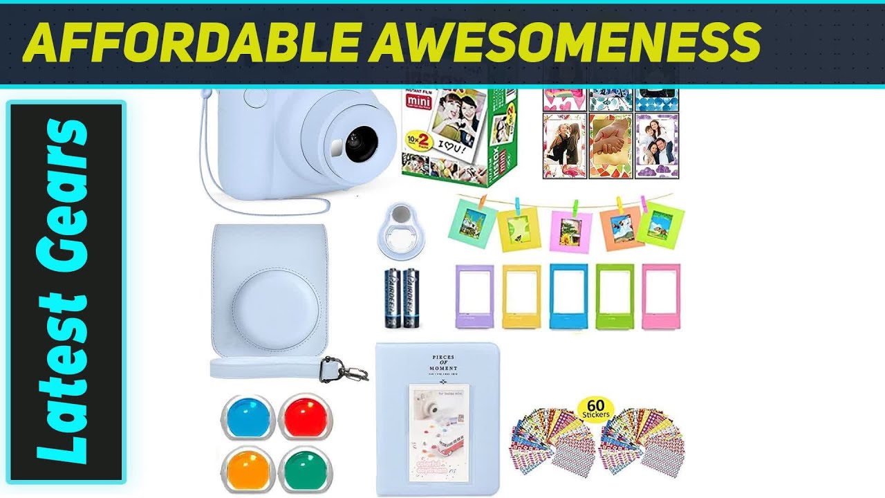 Fujifilm Instax Mini 12: BEST Instant Camera Bundle?!