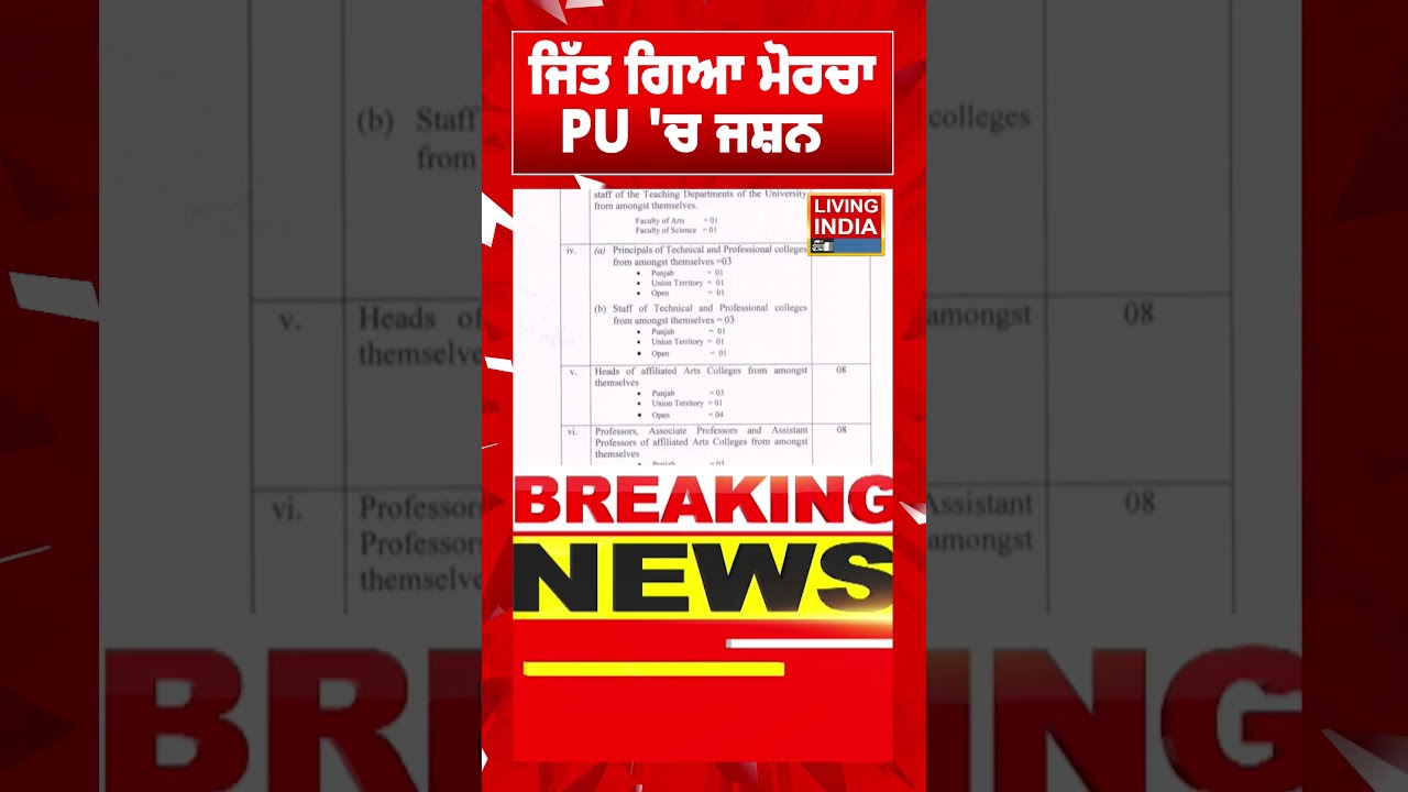 ਜਿੱਤ ਗਿਆ ਮੋਰਚਾ Panjab University 'ਚ ਜਸ਼ਨ | Senate Election | Student Protest