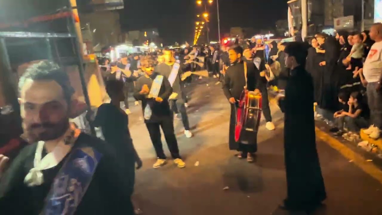 موكب شباب القاسم بغداد حي العامل 2025
