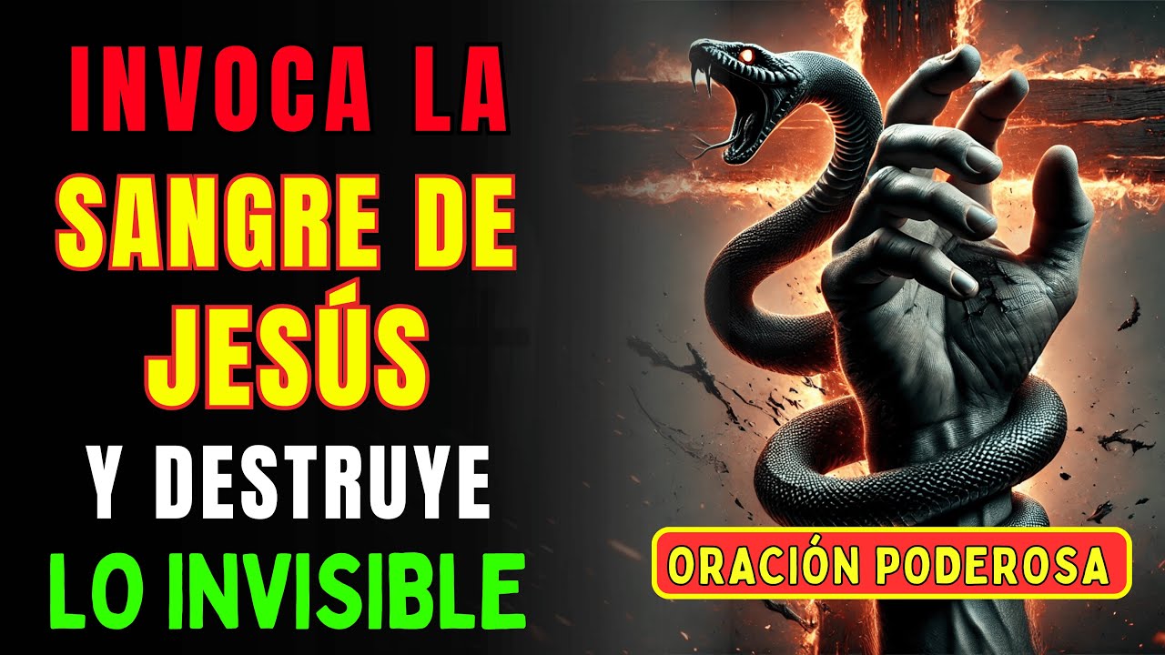 INVOCA la SANGRE de JESÚS y DESTRUYE Todo lo INVISIBLE Ahora Mismo - SALMO 35