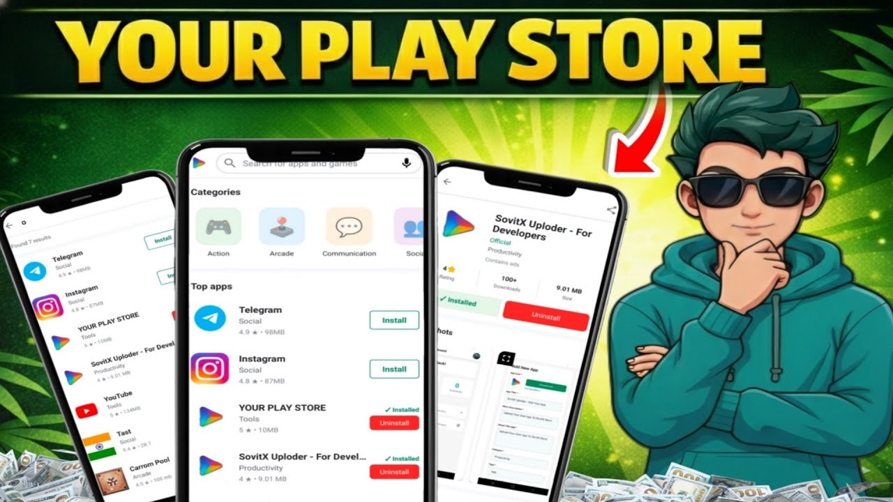 How To Make Play Store On Mobile 🔥| Play Store Jais App Kaise Banaye 🤑