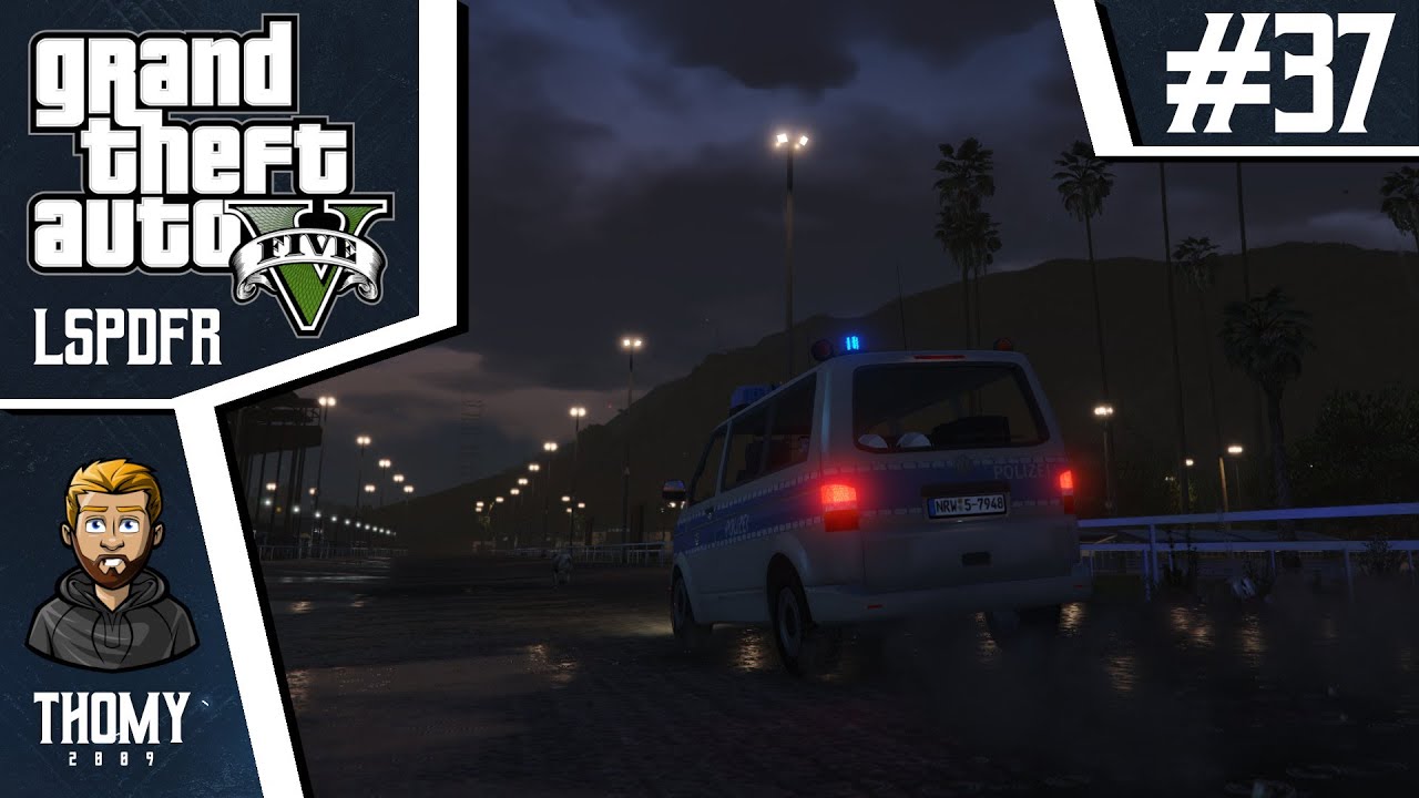 Grand Theft Auto V LSPDFR #37 - Tier auf der Rennstrecke!