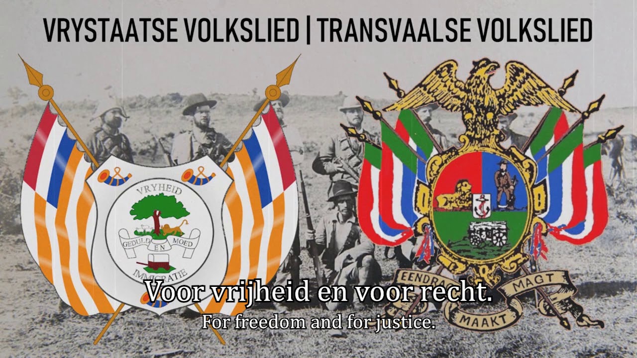 Anthem of Orange Free State + Anthem of Transvaal + Die Stem van Suid-Afrika