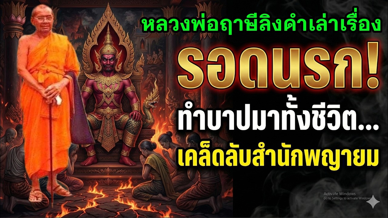 มีเงินน้อย ทำบุญยังไงให้ได้วิมาน? เปิดบันทึกพญายมราช โดย หลวงพ่อฤาษีลิงดำ | ฟังธรรม ธรรมะก่อนนอน