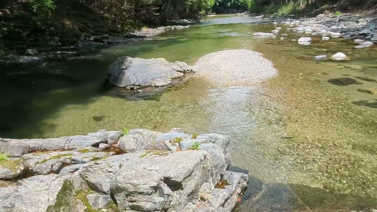 6 minutes of spring riverside ambience (Tomoe River in central Aichi, Japan)