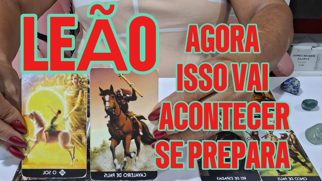 LEÃO ♌️ MEU JESUS! ISTO É URGENTE SABER! ESTÁ A CAMINHO! VAI 🌈ACONTECER!