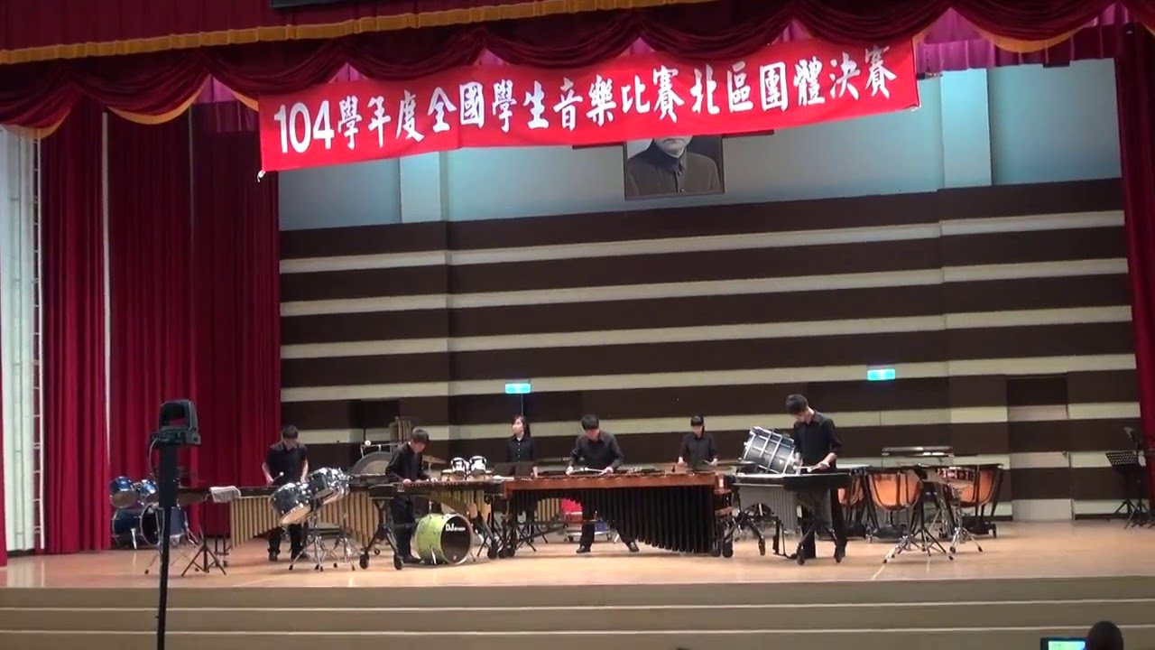 新竹建華國中打擊合奏 1-.Annelida Tanzerin/Hirokazu Fukushima